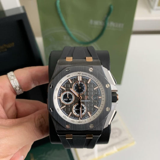 Audemars Piguet Royal Oak Offshore Selfwinding Chronograph Ref. 26405CE – Black Ceramic, Grey Dial