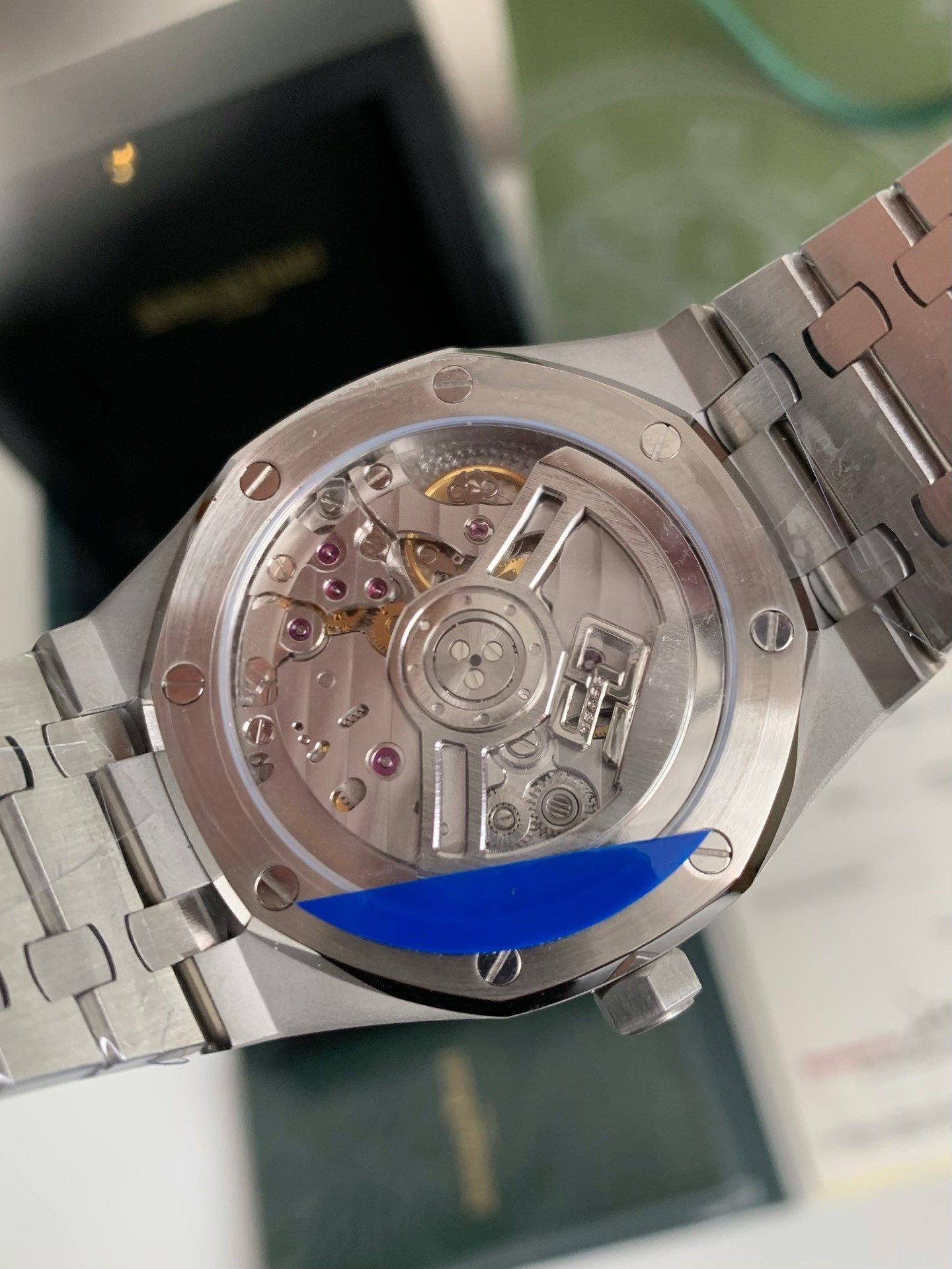 Audemars Piguet Royal Oak Selfwinding Ref. 15510ST – Stainless Steel, Blue "Grande Tapisserie" Dial