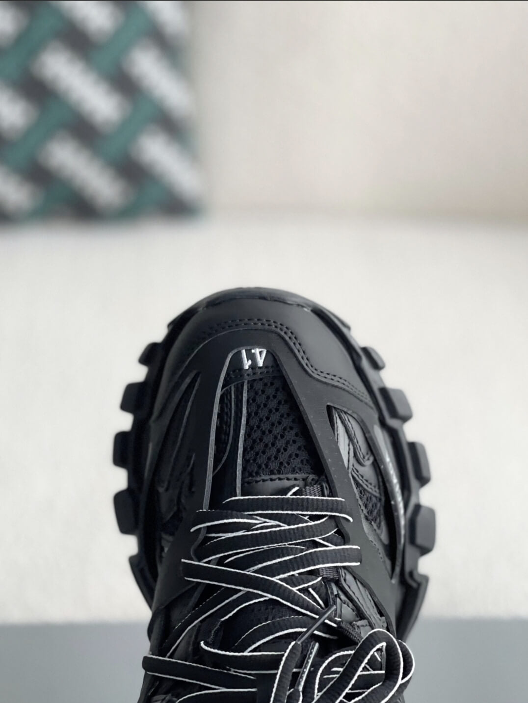 Balenciaga Track Sneaker – Black & White – HolloShoe
