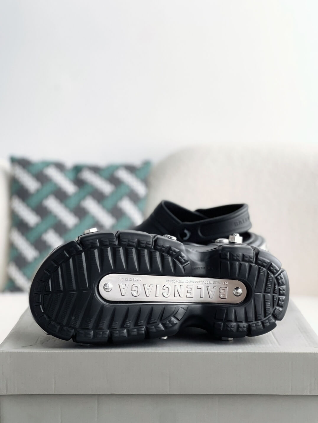 Balenciaga x Crocs HardCrocs Sandal – Black Matte