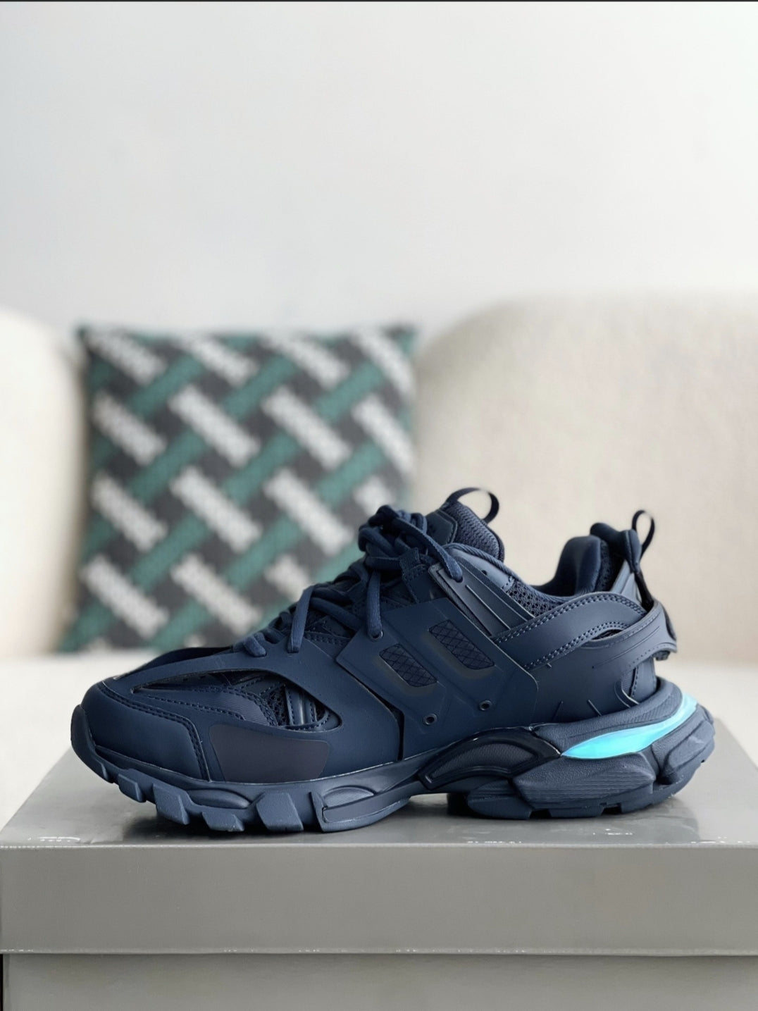 Balenciaga Track.2 Navy Blue Sneaker 44