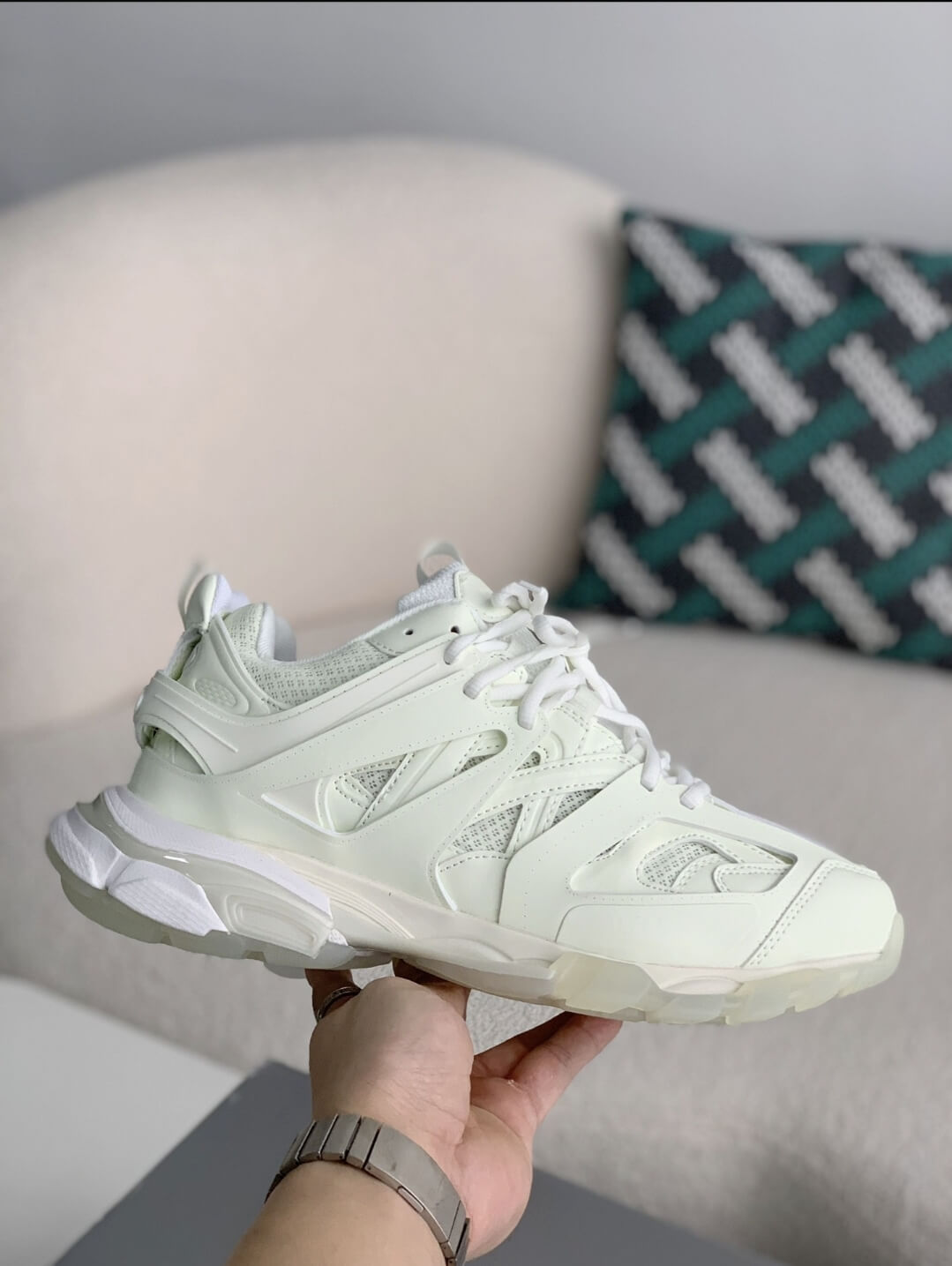 Balenciaga Track.2 Sneaker All White