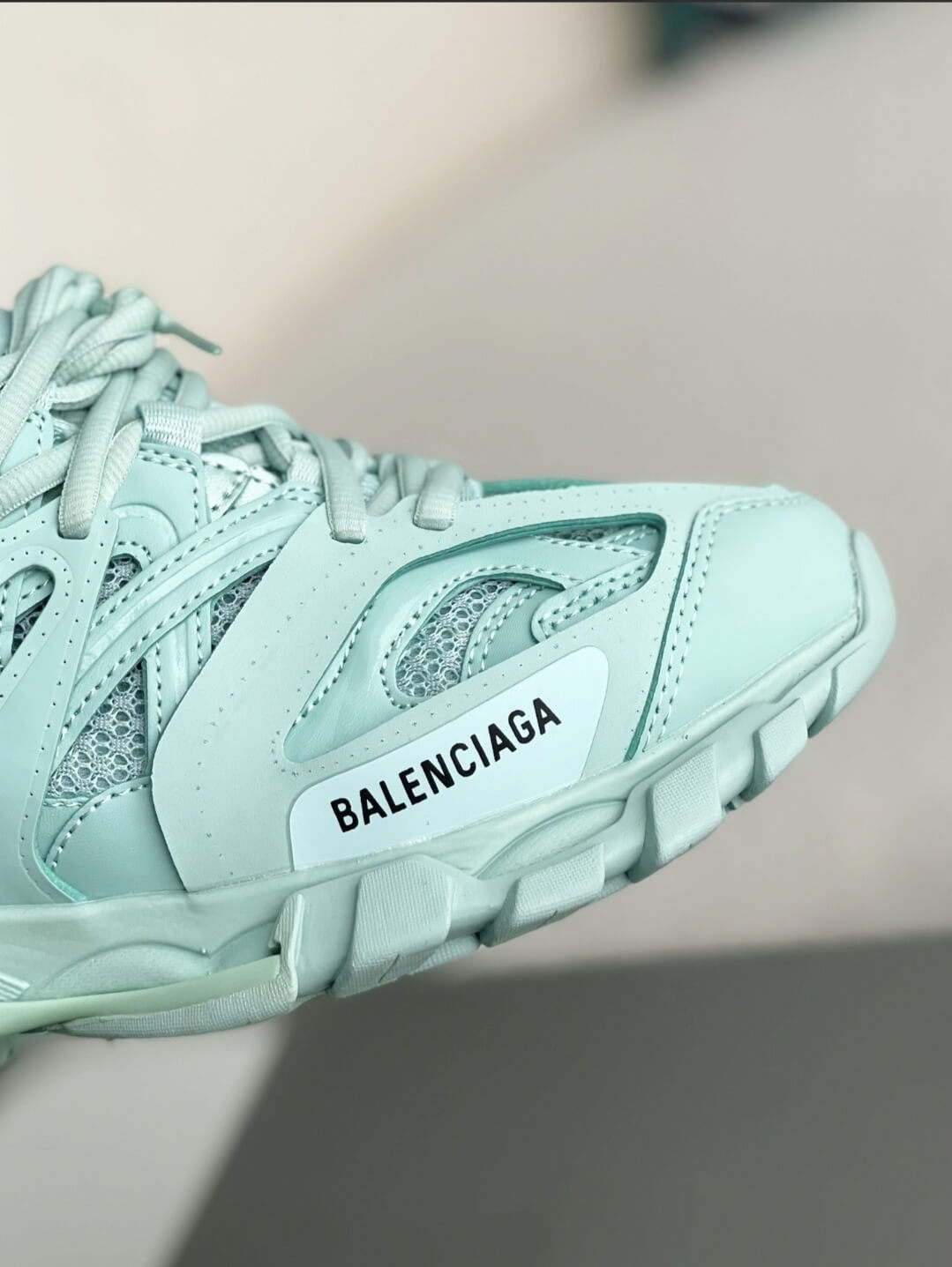 Balenciaga Track Recycled Green Sneaker Hollo Shoe