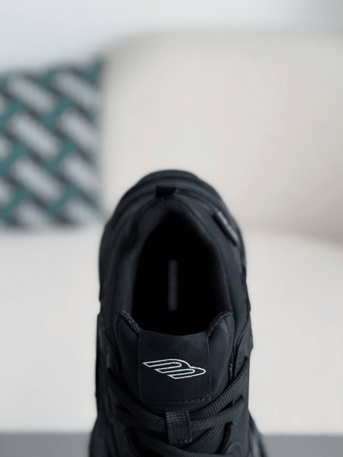 Balenciaga Triple S Sneaker – Full Black Nubuck & Mesh