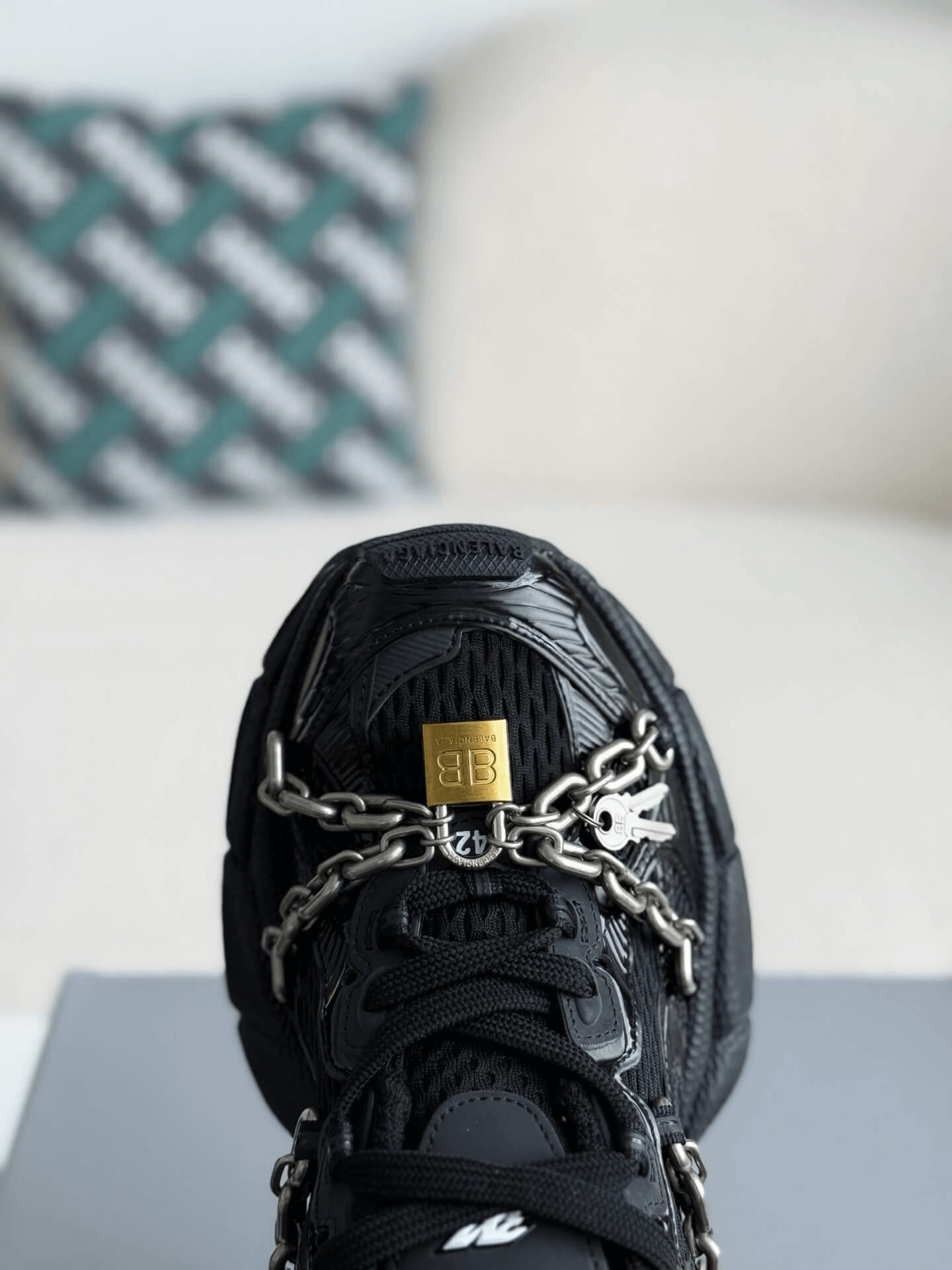Balenciaga 3XL Chain Sneaker in Black