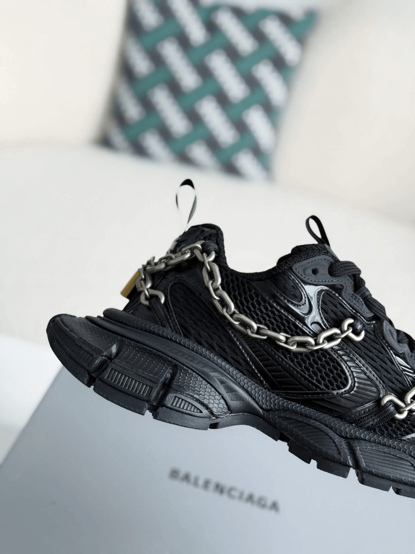 Balenciaga 3XL Chain Sneaker in Black