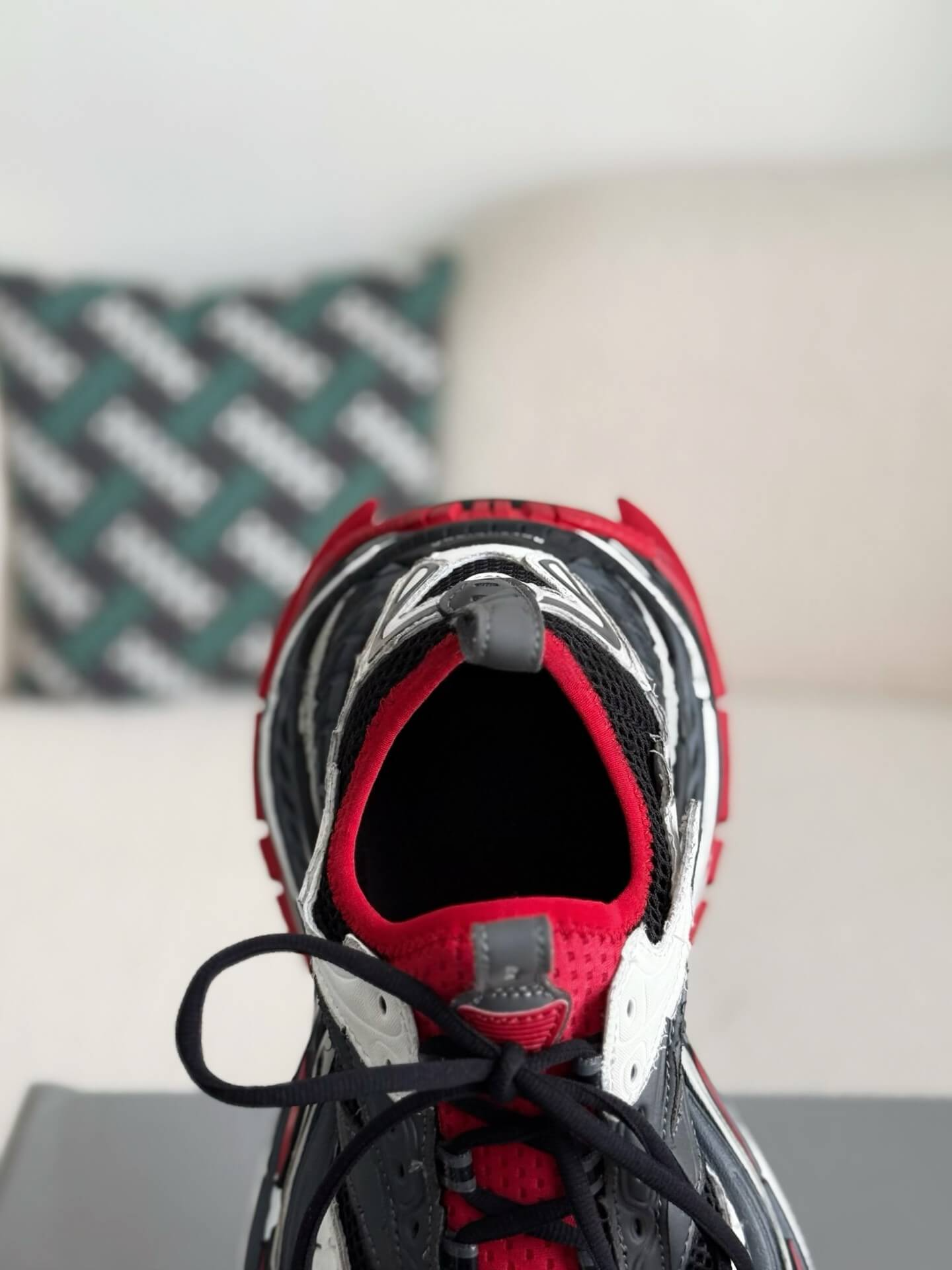 Balenciaga 10XL Sneaker – Red, Black & White
