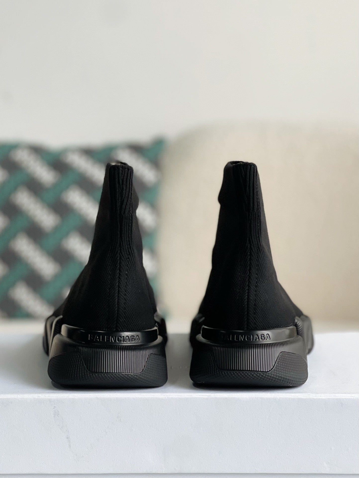 Balenciaga Speed 2.0 Recycled Knit Sneaker in Black