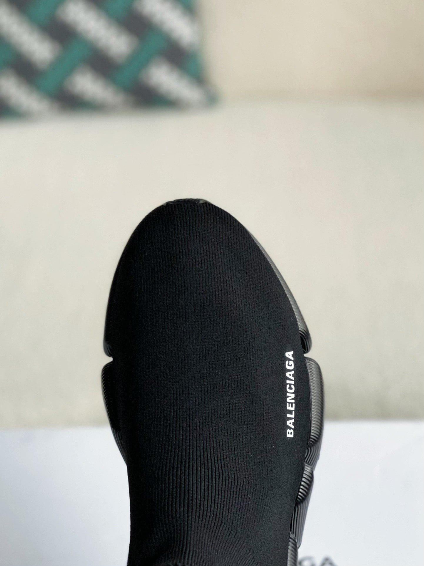 Balenciaga Speed 2.0 Recycled Knit Sneaker in Black – HolloShoe