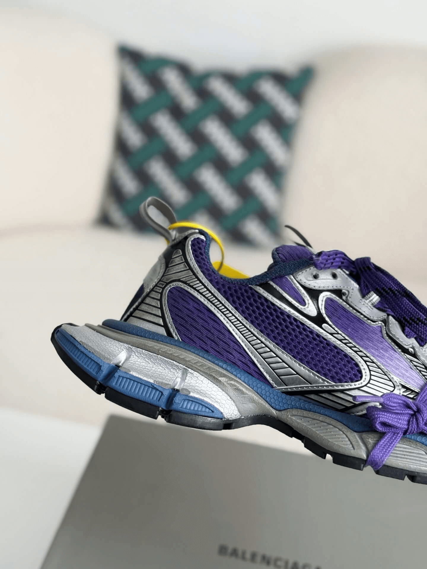 Balenciaga 3XL Sneaker – Purple, Silver & Blue