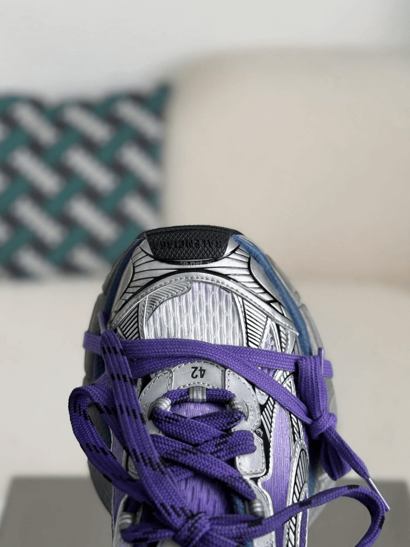 Balenciaga 3XL Sneaker – Purple, Silver & Blue