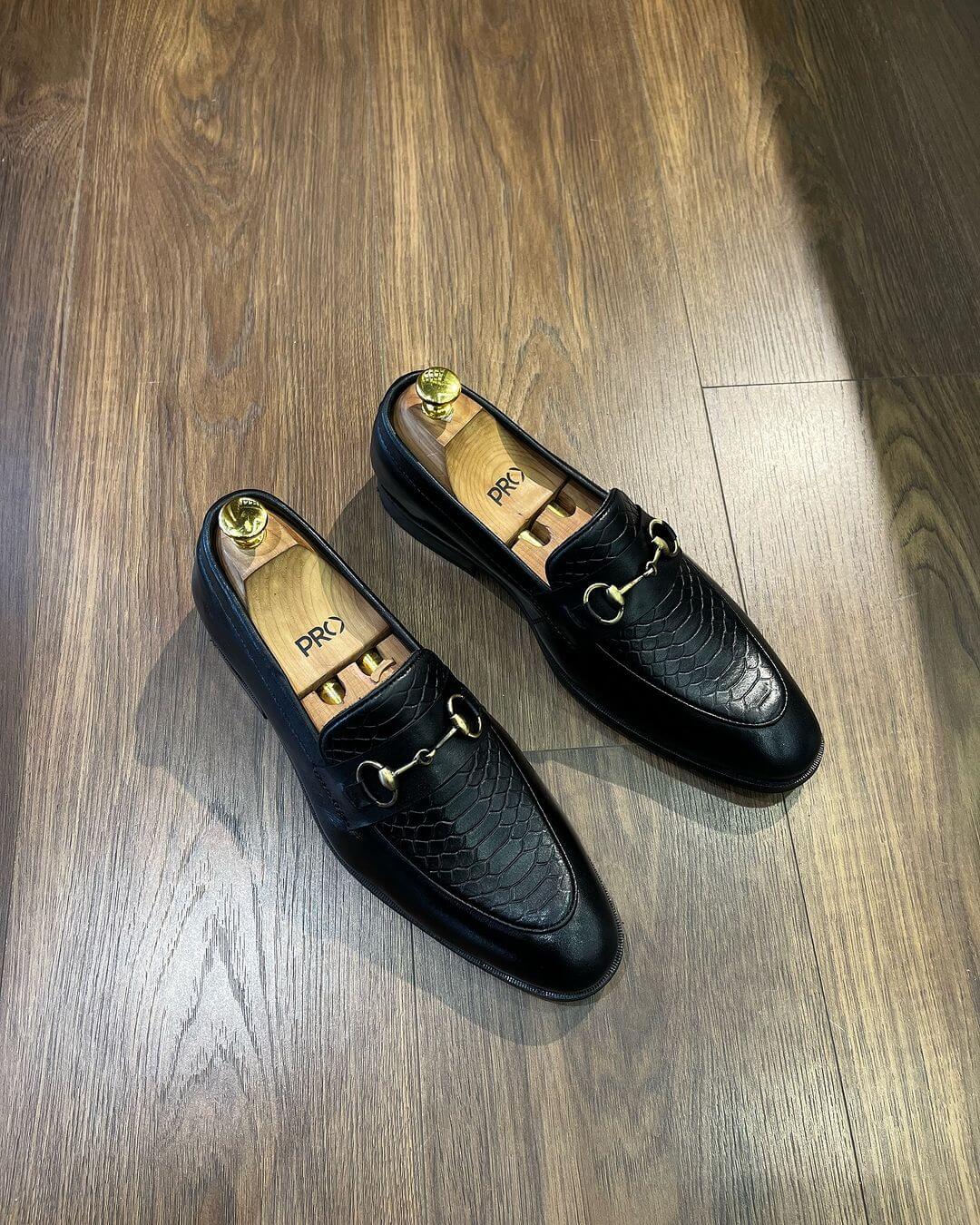 Regal Croc Bit Loafers