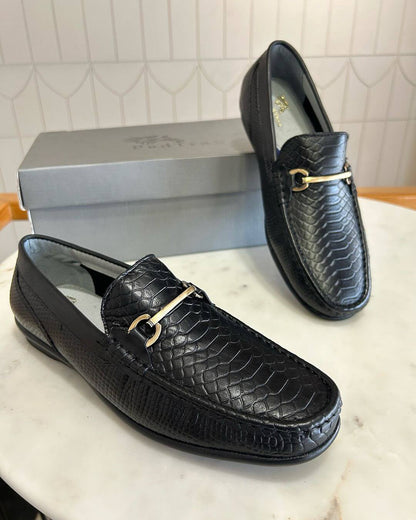 Regal Croc Bit Loafers