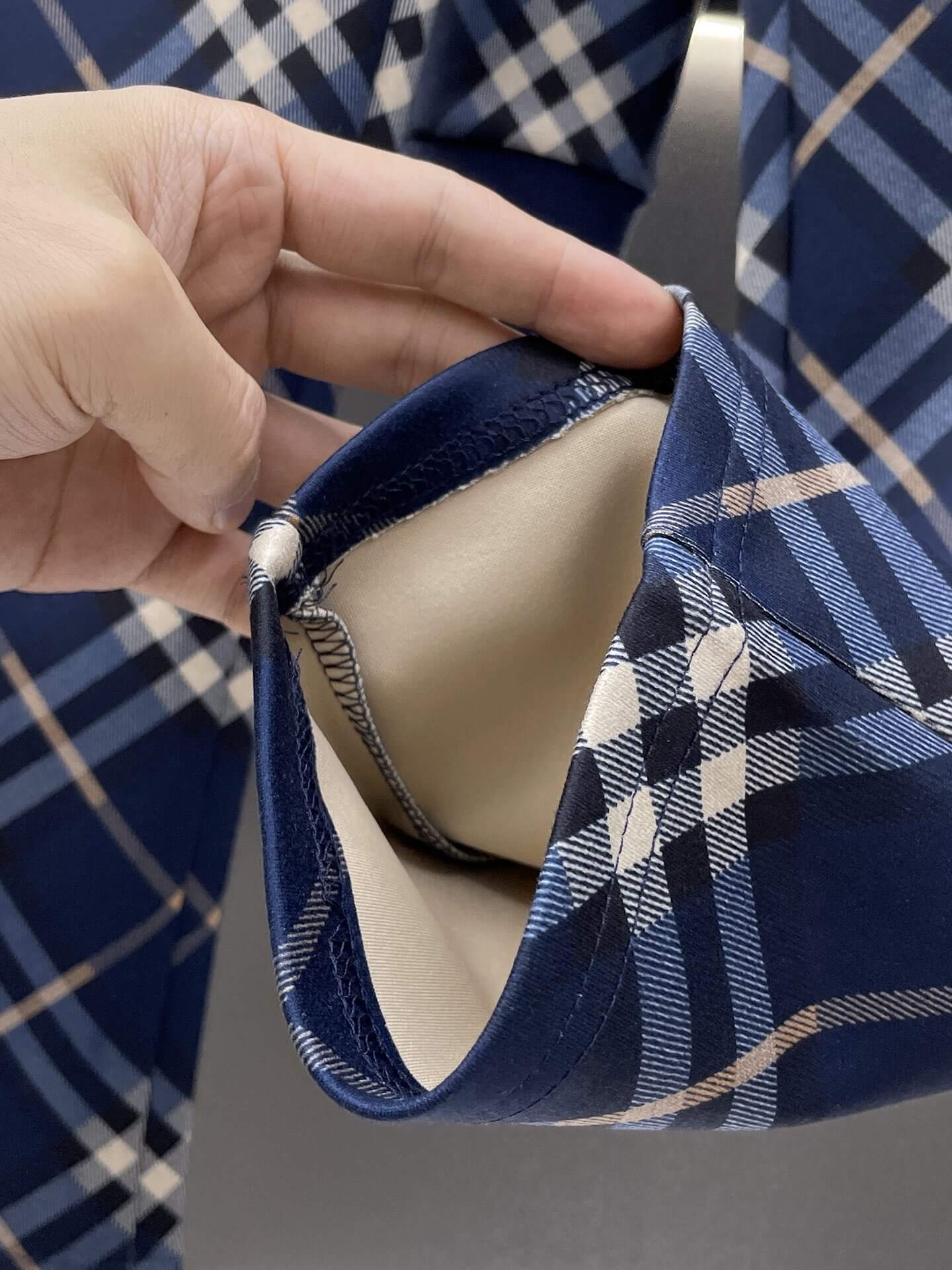Burberry Check Technical Jersey Tracksuit Navy – Hollo Shoe