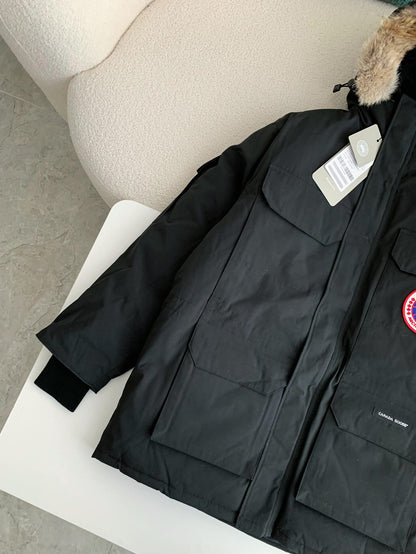 Canada Goose Expedition Parka Black Down Jacket