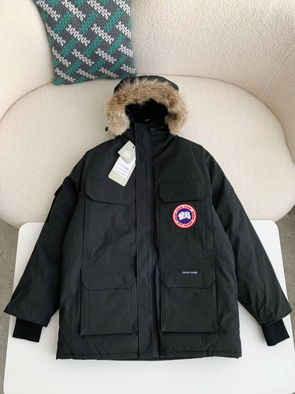 Canada Goose Expedition Parka Black Down Jacket