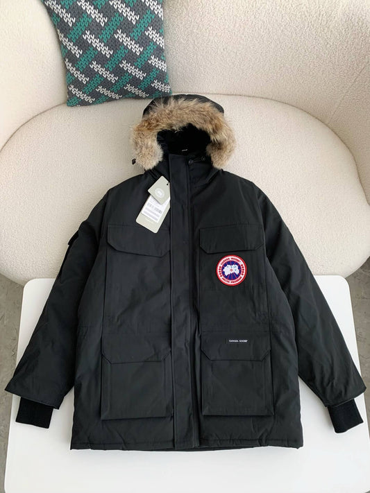 Canada Goose Expedition Parka Jacke „Schwarz“