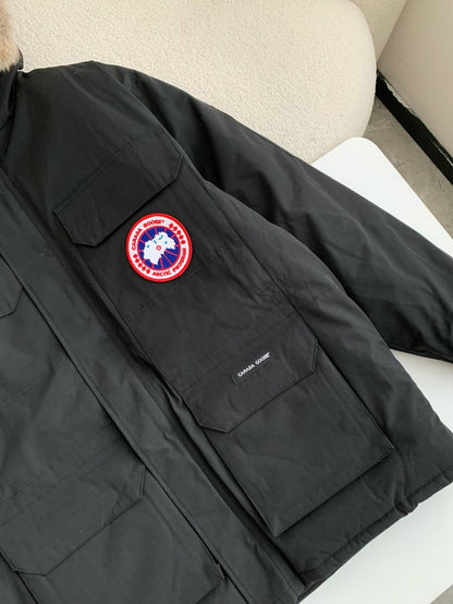 Canada Goose Expedition Parka Black Down Jacket