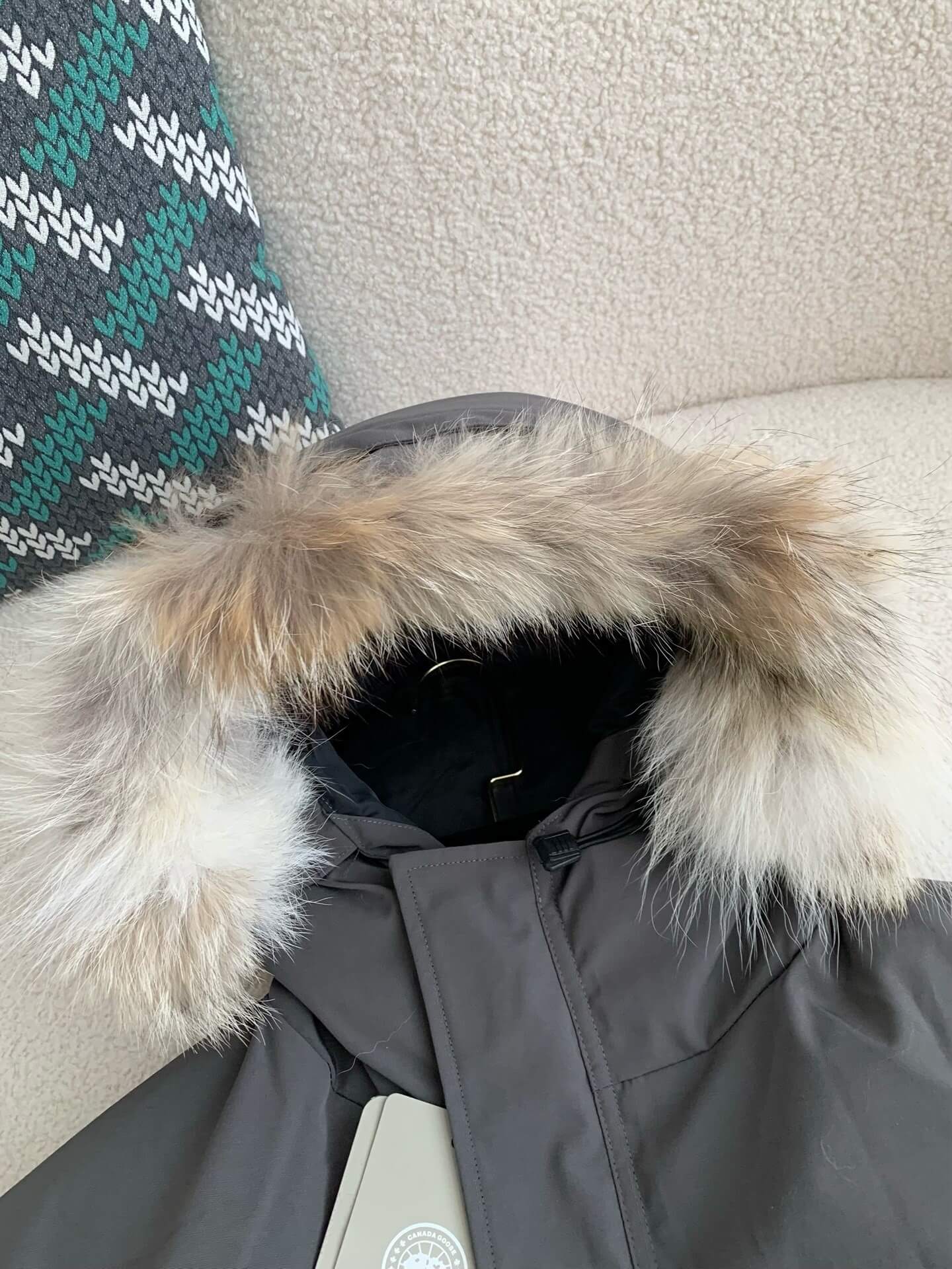 Canada Goose Expedition Parka Graphite Grey Down Jacket