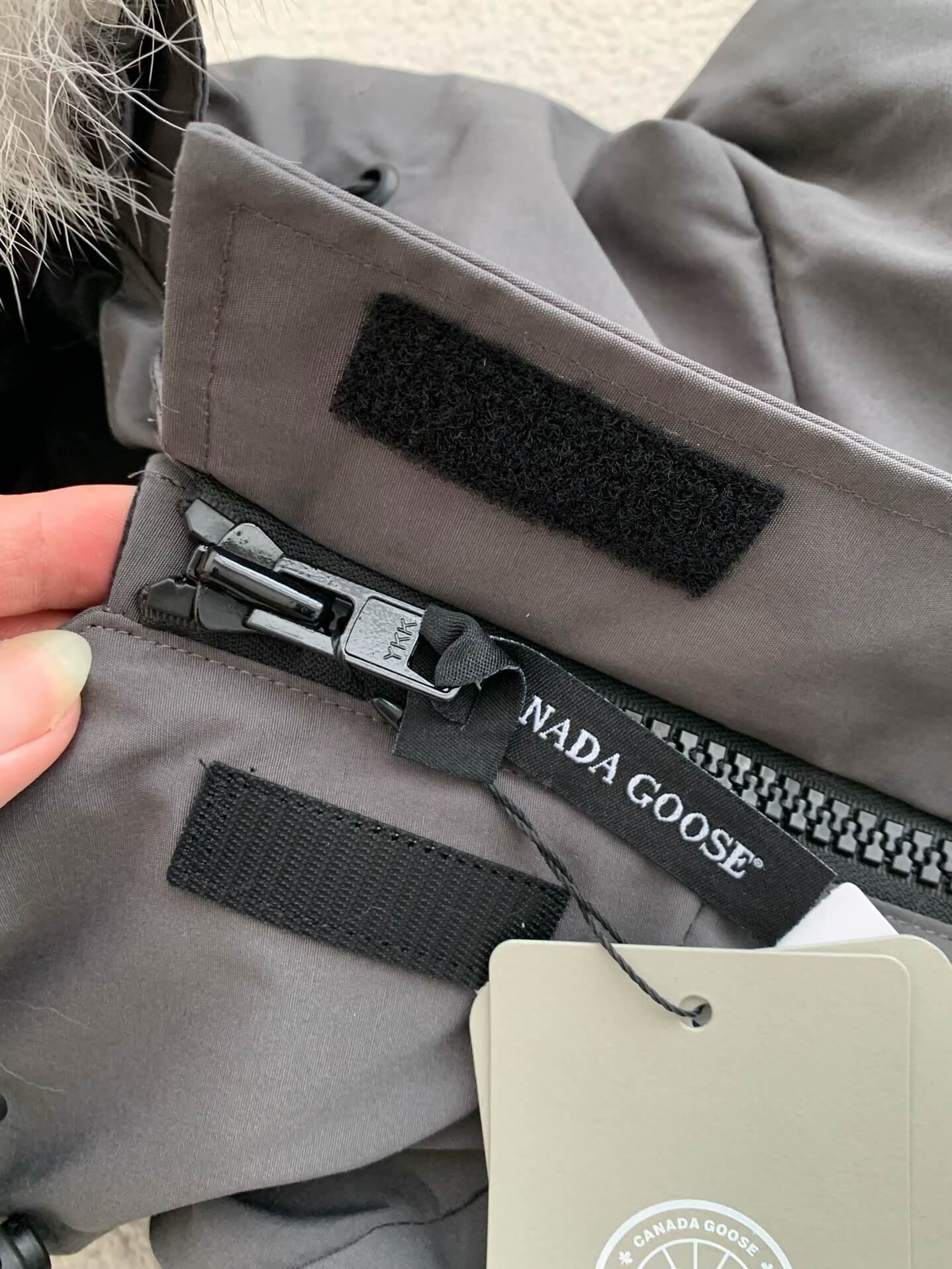 Canada Goose Expedition Parka Graphite Grey Down Jacket