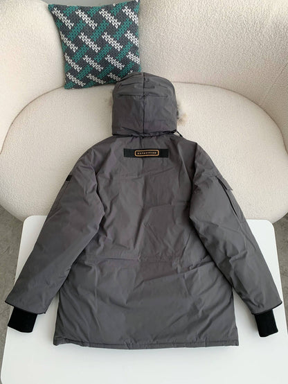 Canada Goose Expedition Parka Graphite Grey Down Jacket