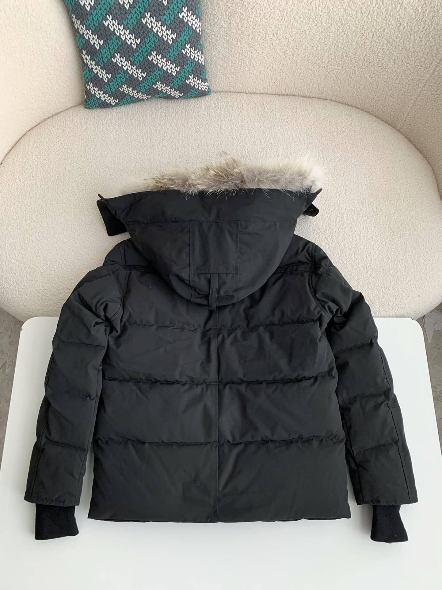 Canada Goose Wyndham Parka Black Down Jacket