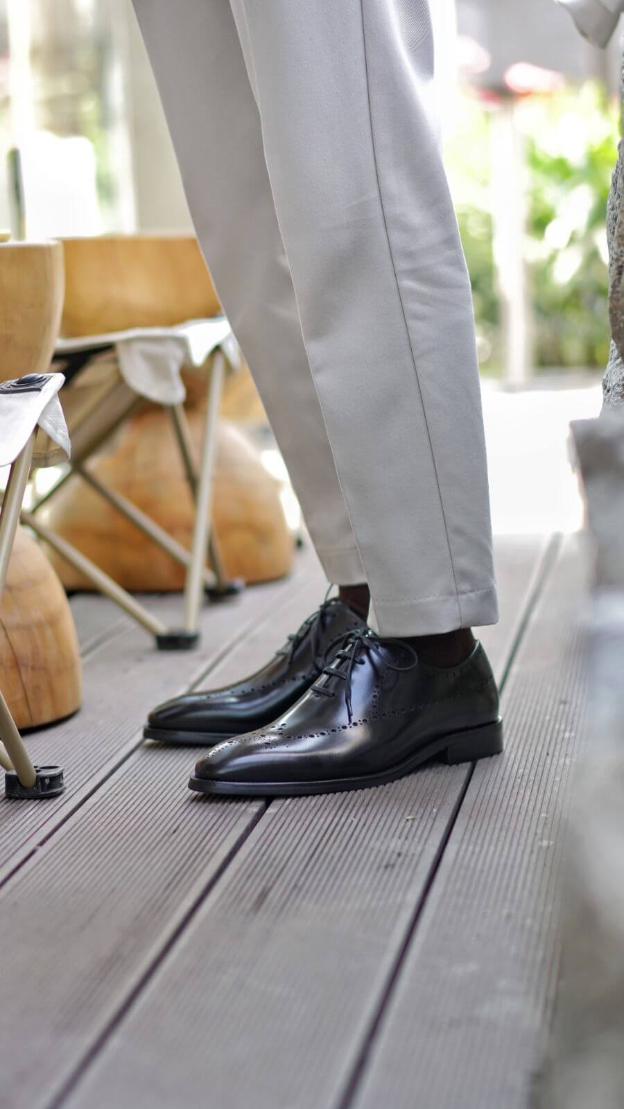 Classic Black Brogue Oxford Dress Shoes for Formal & Professional Elegance 40 Classic Black Brogue Oxford Dress Shoes for Formal & Professional Elegance 40
