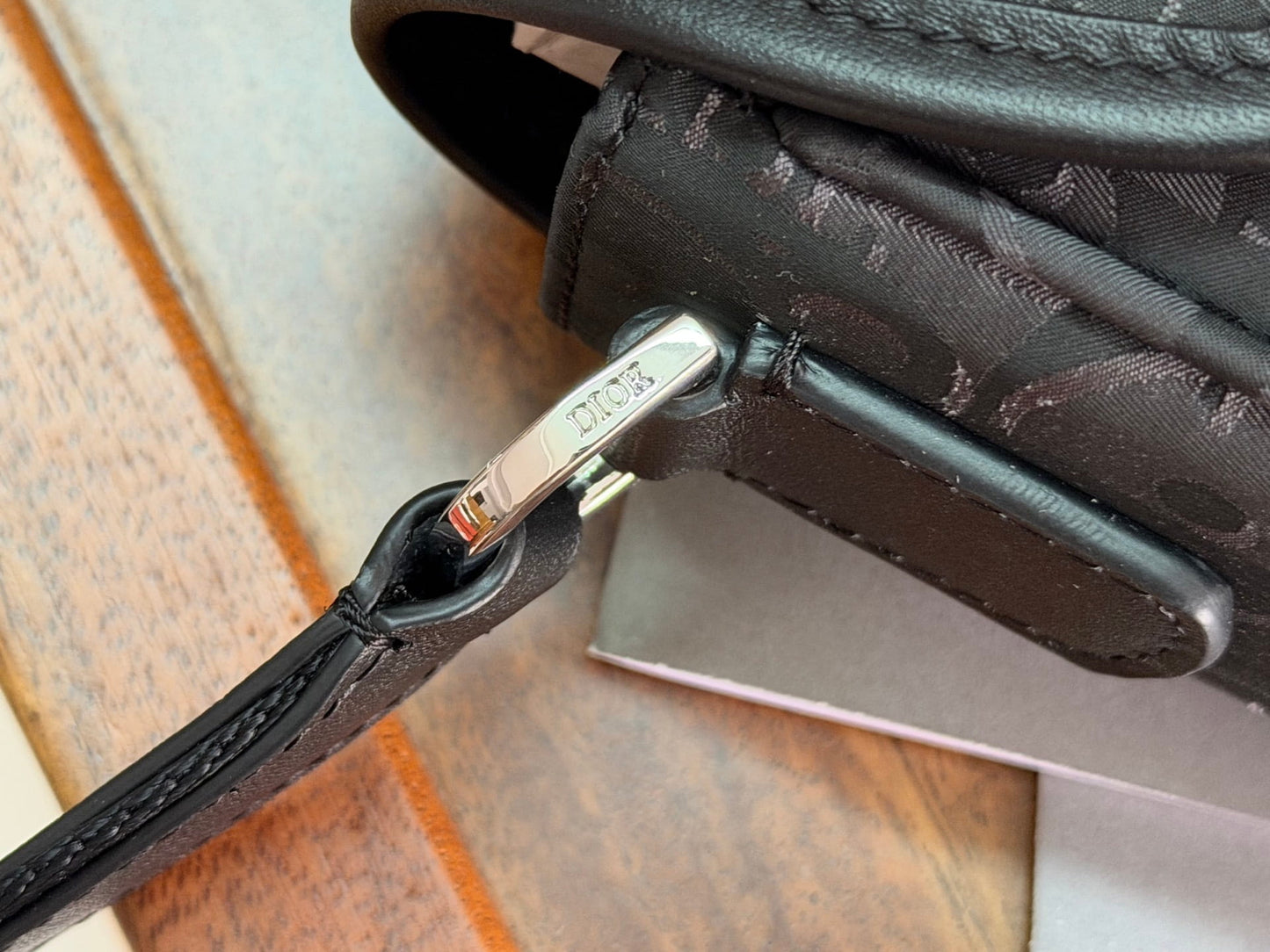 Dior Trek Messenger Bag with Flap - Black Dior Oblique Nylon
