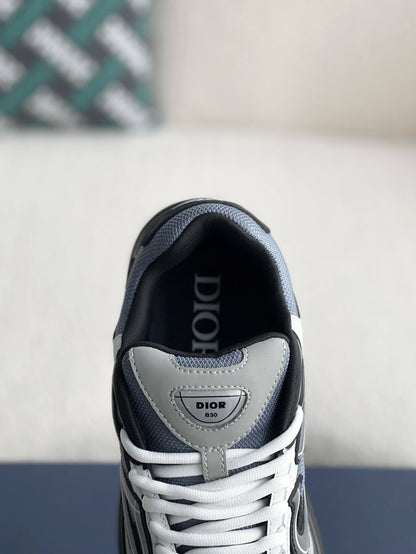 Dior B30 Anthracite Grey Black  Sneaker