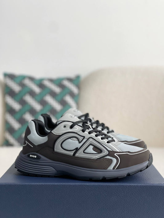 Dior B30 Anthracite Grey Trainers