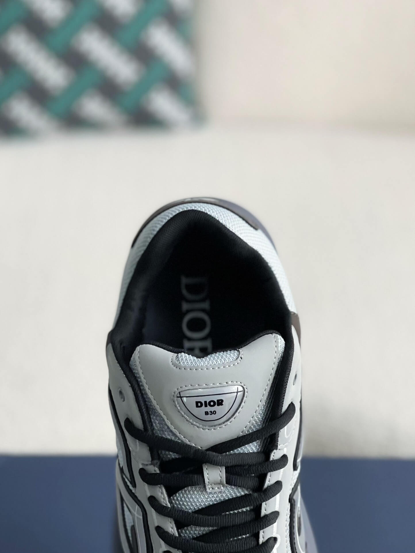 Dior B30 Anthracite Grey Trainers