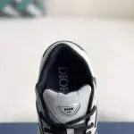 Dior B30 Countdown Sneaker – Anthracite Grey, Silver Mesh & Black