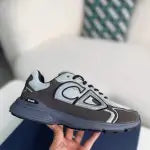 Dior B30 Countdown Sneaker – Anthracite & Dior Gray Technical Mesh