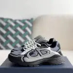 Dior B30 Countdown Sneaker – Dark Gray, White & Black Technical Mesh