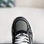 Dior B30 Countdown Sneaker – Forest Green, Black & White Technical Mesh