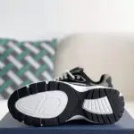 Dior B30 Countdown Sneaker – Forest Green, Black & White Technical Mesh