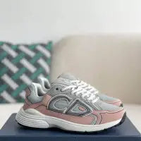 Dior B30 Countdown Sneaker – Grey & Light Pink Technical Mesh