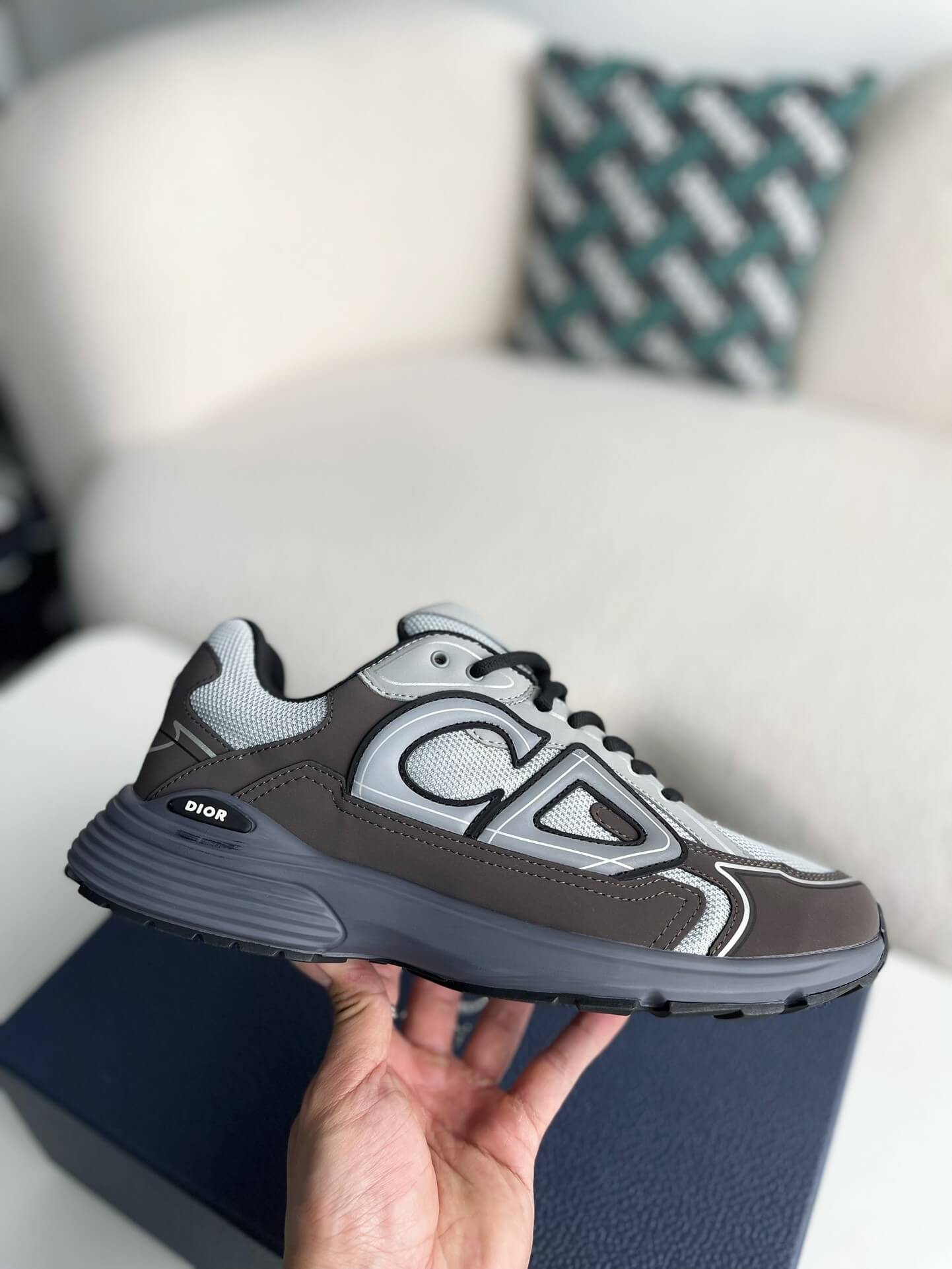 Dior B30 Grey Anthracite Sneaker