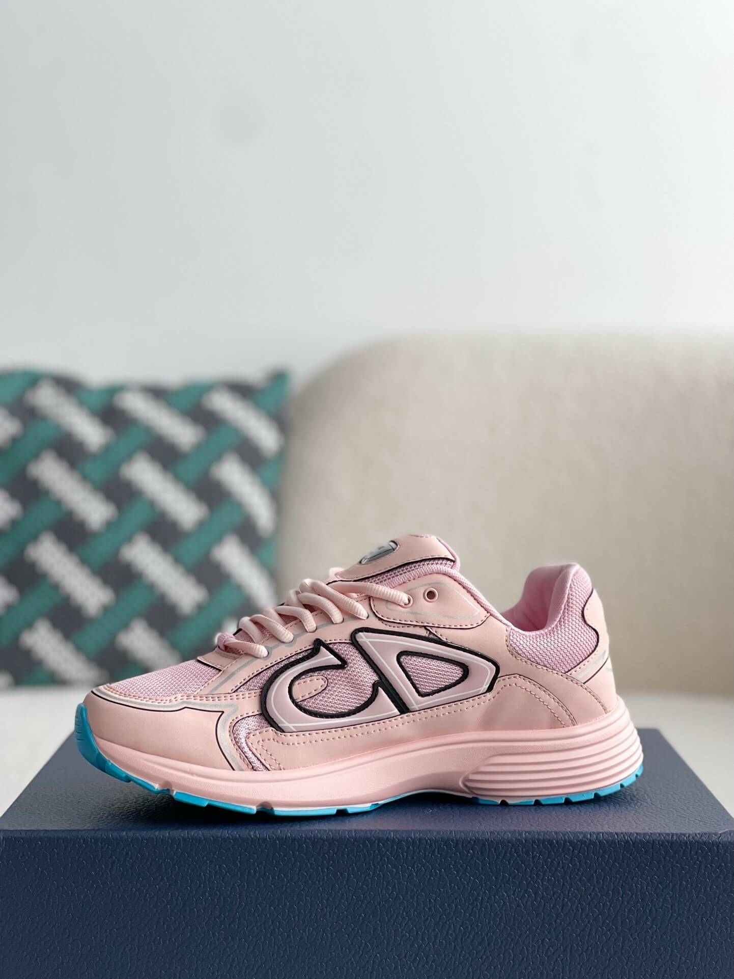 Dior B30 Pale Pink Blue Sneaker