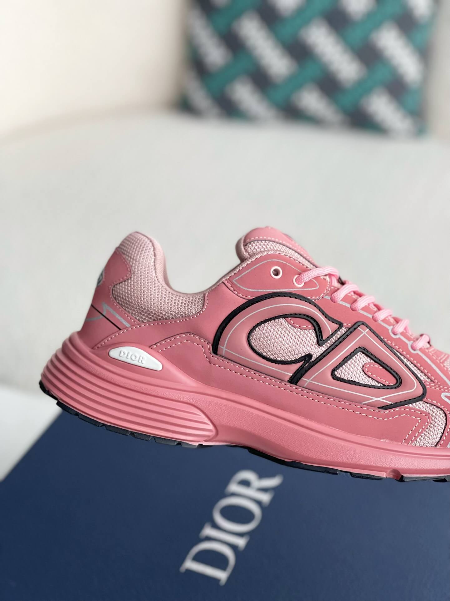 Dior B30 Pink Mesh Sneaker