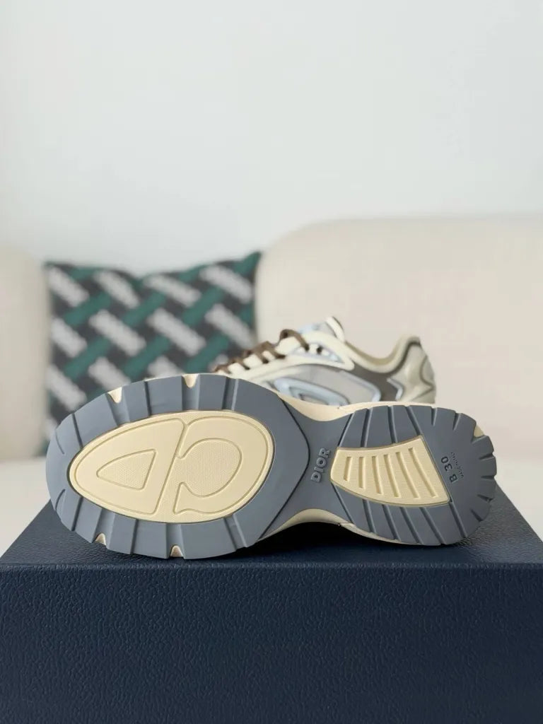 Dior B30 Sneaker – Beige & Taupe