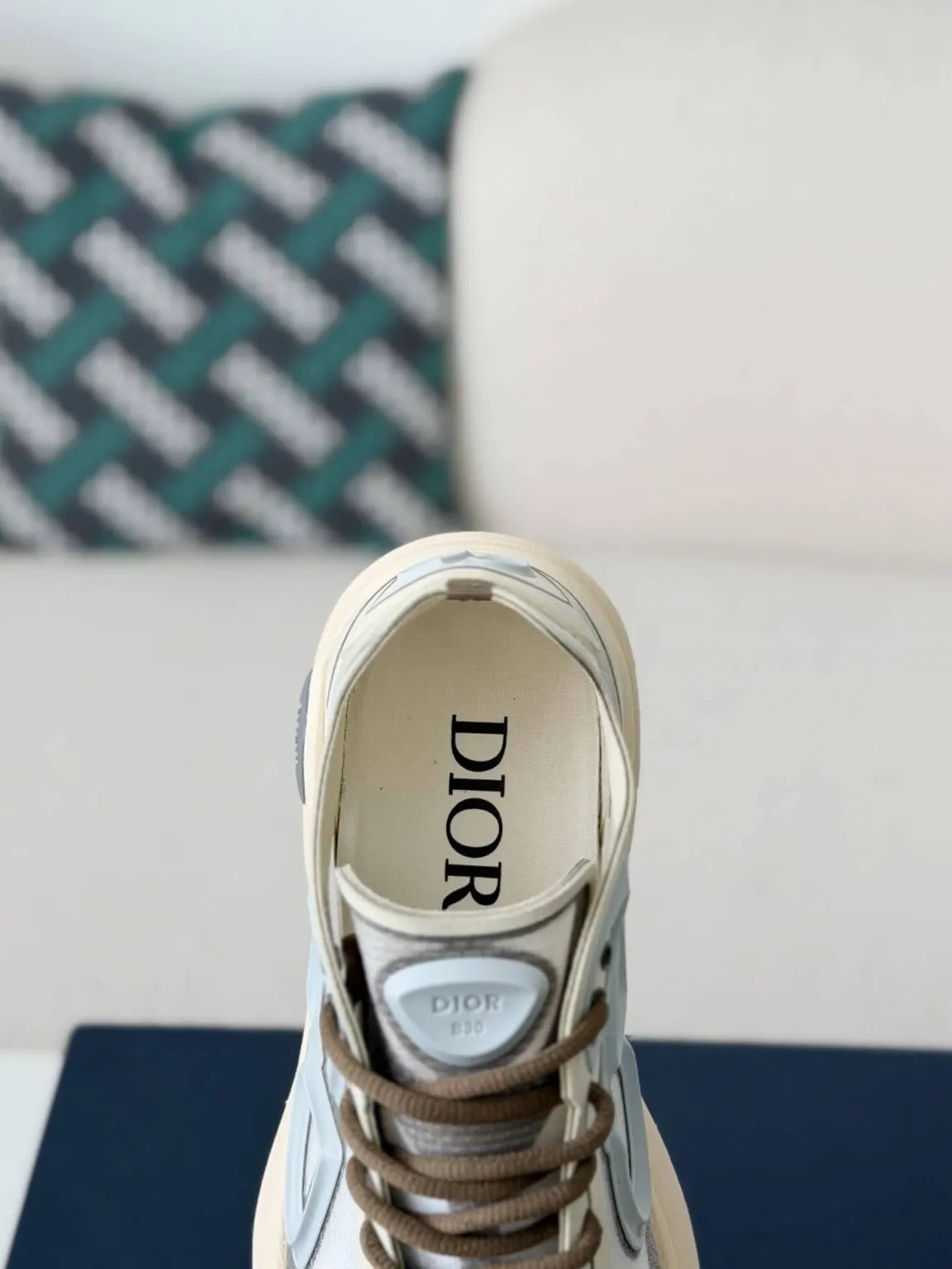 Dior B30 Sneaker – Beige & Taupe