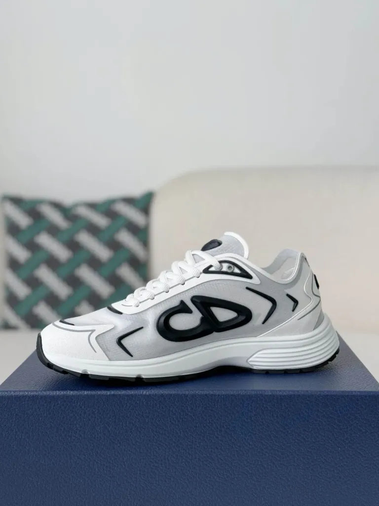 Dior B30 Sneaker – White, Grey & Black