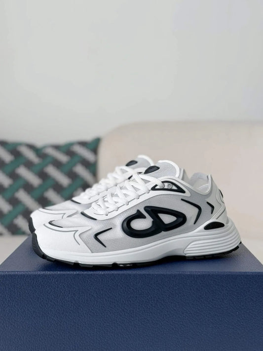 Dior B30 Sneaker – White, Grey & Black
