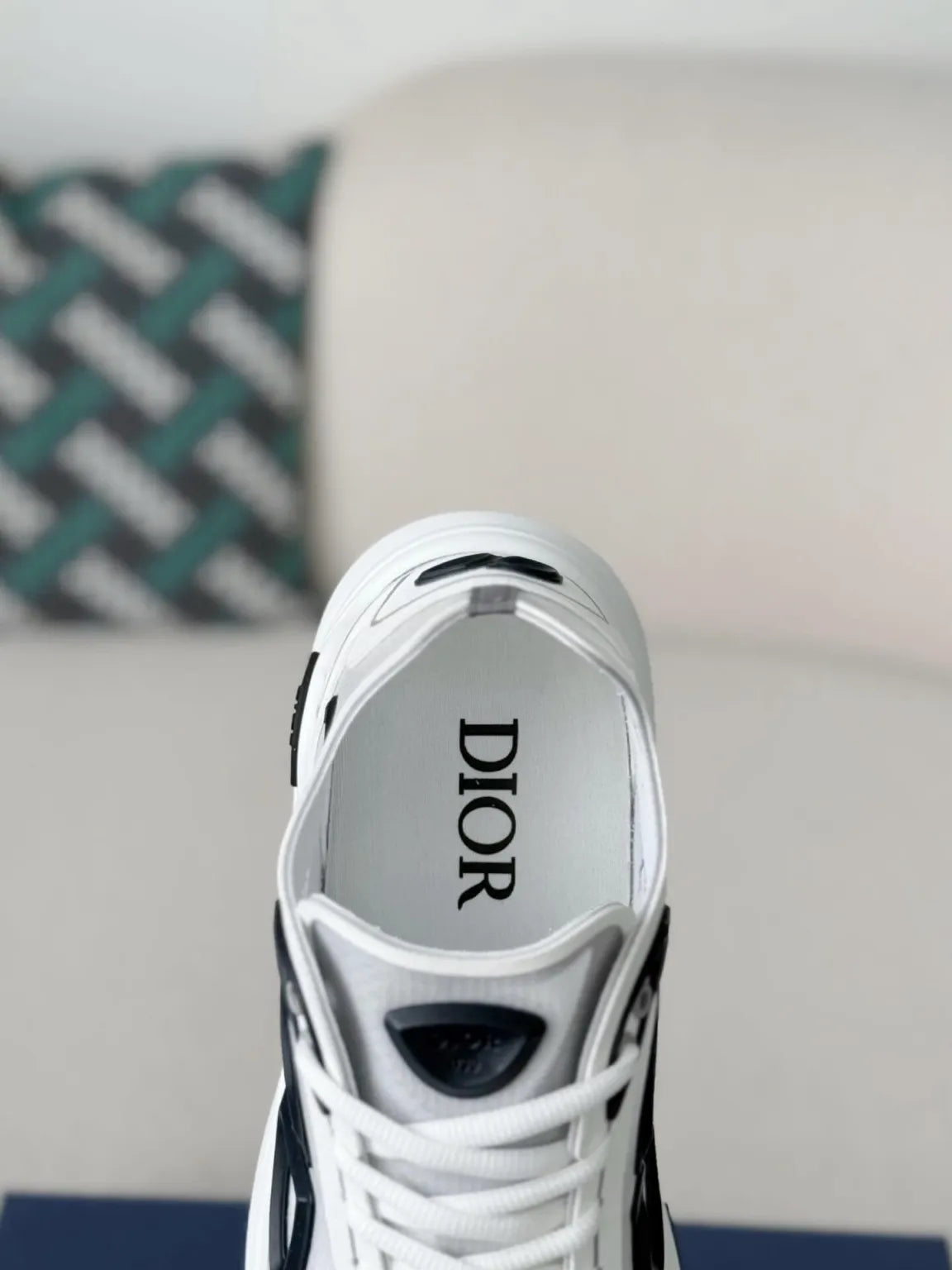 Dior B30 Sneaker – White, Grey & Black