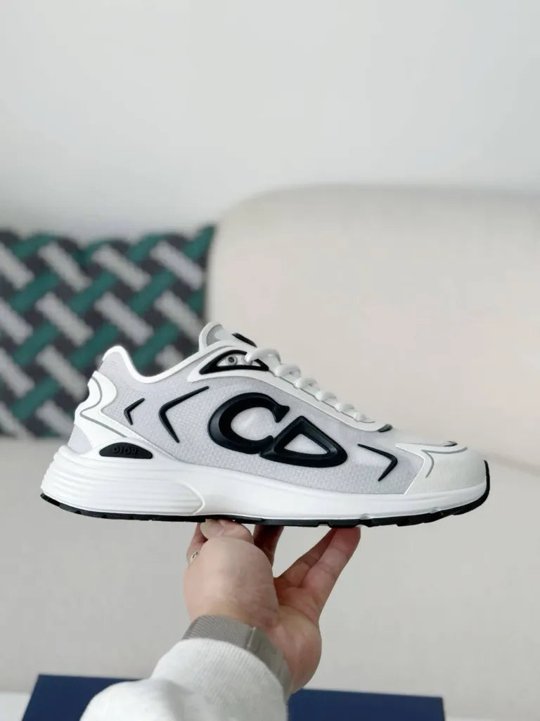 Dior B30 Sneaker – White, Grey & Black