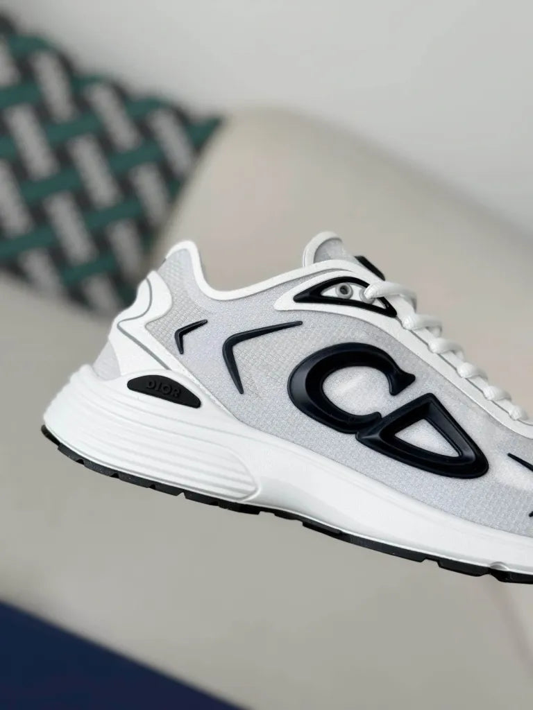 Dior B30 Sneaker – White, Grey & Black