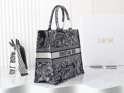 Dior Book Tote Bag "Navy"