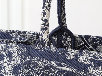 Dior Book Tote Bag "Navy"