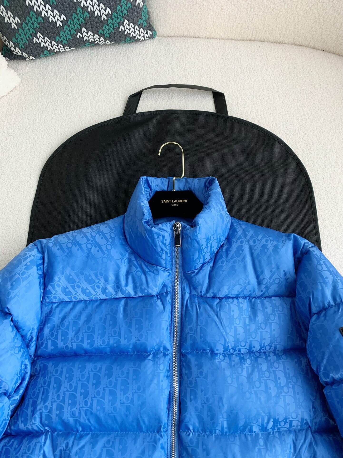 Dior Oblique Down Jacket "Blue"